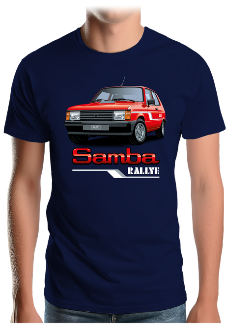 T-Shirt Homme Voiture Samba Rallye
