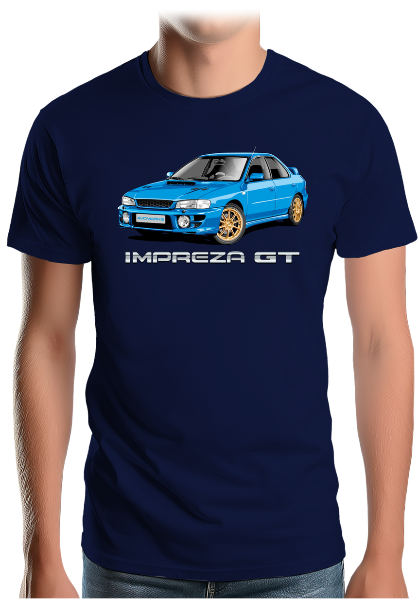 T-Shirt Homme Voiture Impreza gt