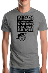 T-Shirt Homme Si T'as Pas Des Boules A 50 ans