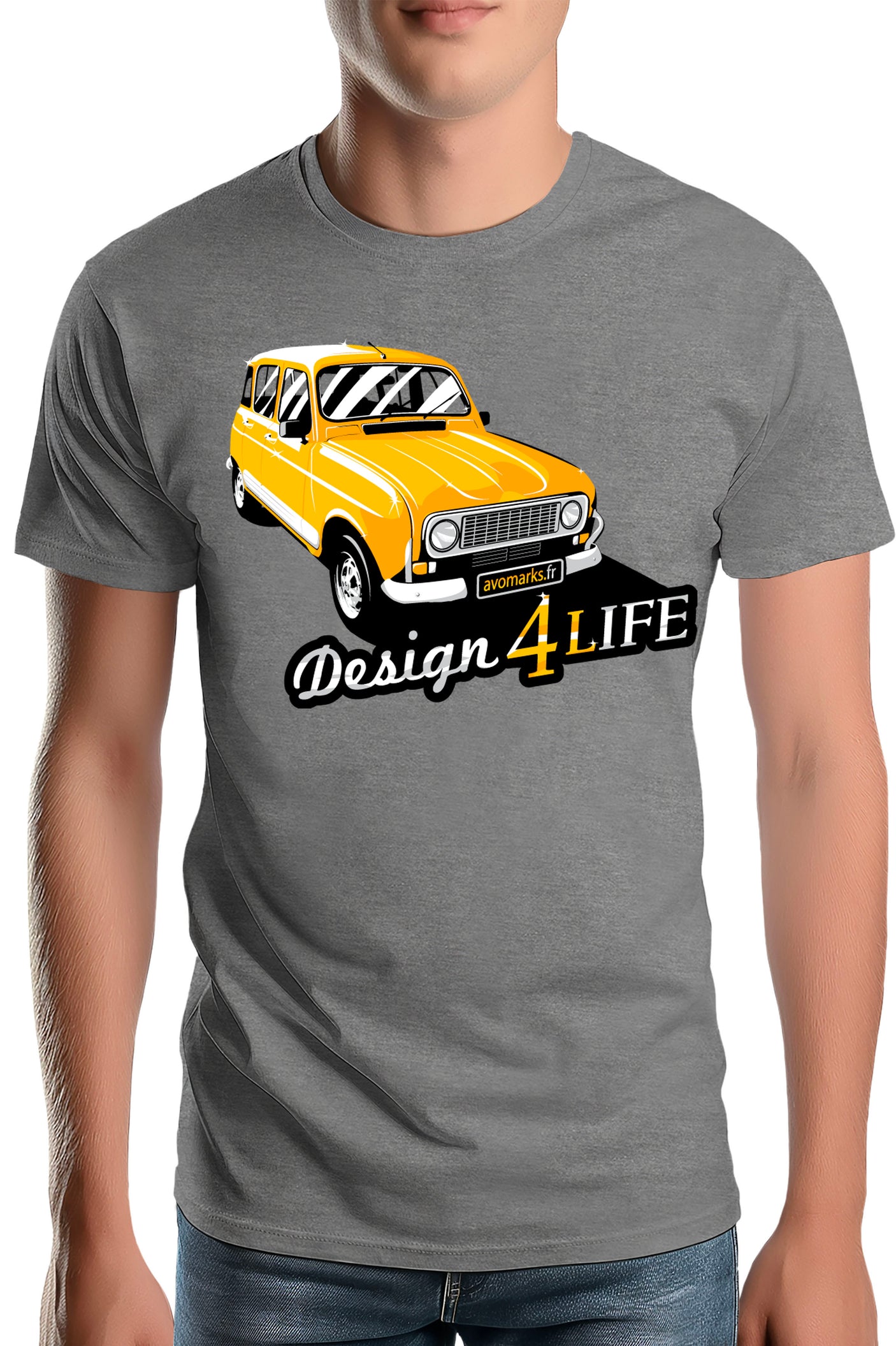 Tee-Shirt Homme Design 4L