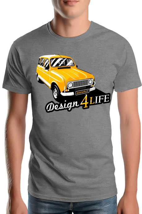Tee-Shirt Homme Design 4L