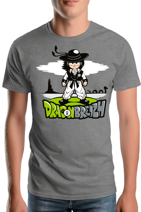 T-Shirt Homme Dragon breizh un nouveau saiyan