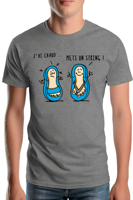 T-Shirt Homme Tong String