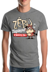 T-Shirt Homme Quand ZEBU zéplusoif