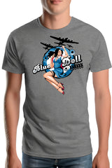 Tee-Shirt Homme Pin Up Avec Avion
