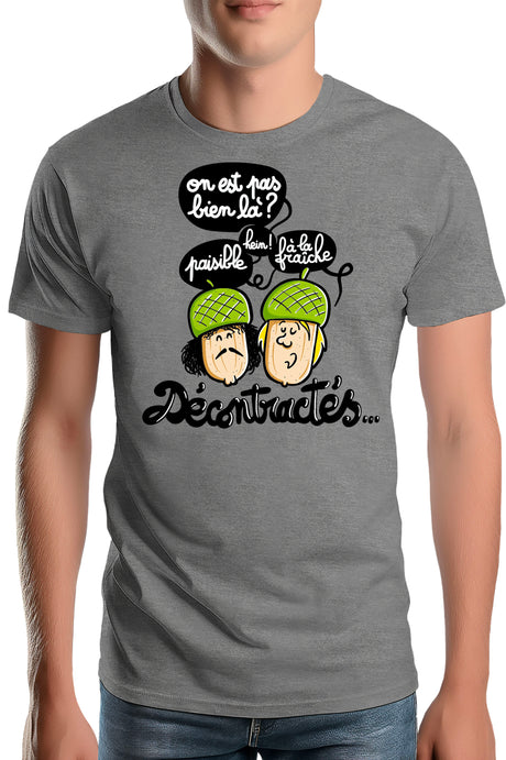 Tee-Shirt Homme Décontractes Gland