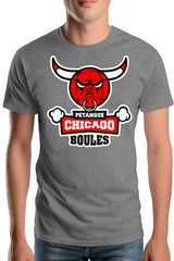T-Shirt Homme Pétanque de Chicago