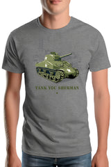 Tee-Shirt Homme Tank Sherman