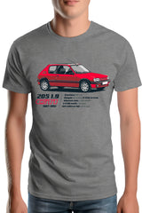 Tee-Shirt Homme 205 1,9 GTI