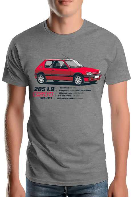 Tee-Shirt Homme 205 1,9 GTI