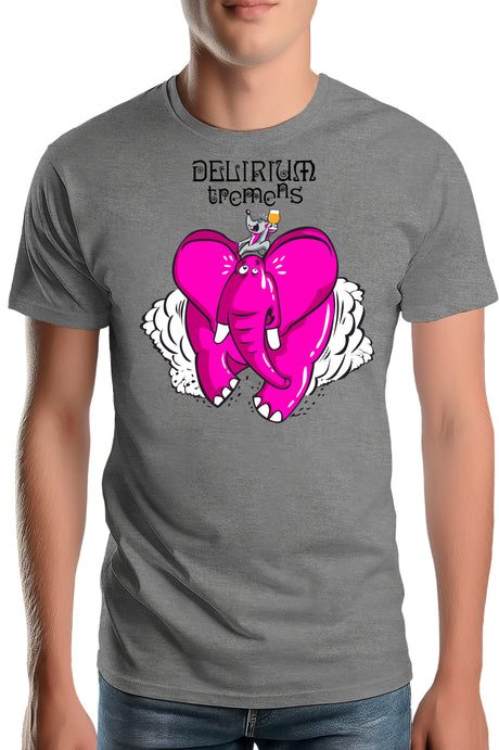 T-Shirt Homme Delirium tremens - Eléphant