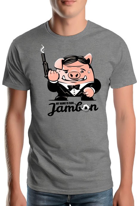 Tee-Shirt Homme My name is Jean JAMBON