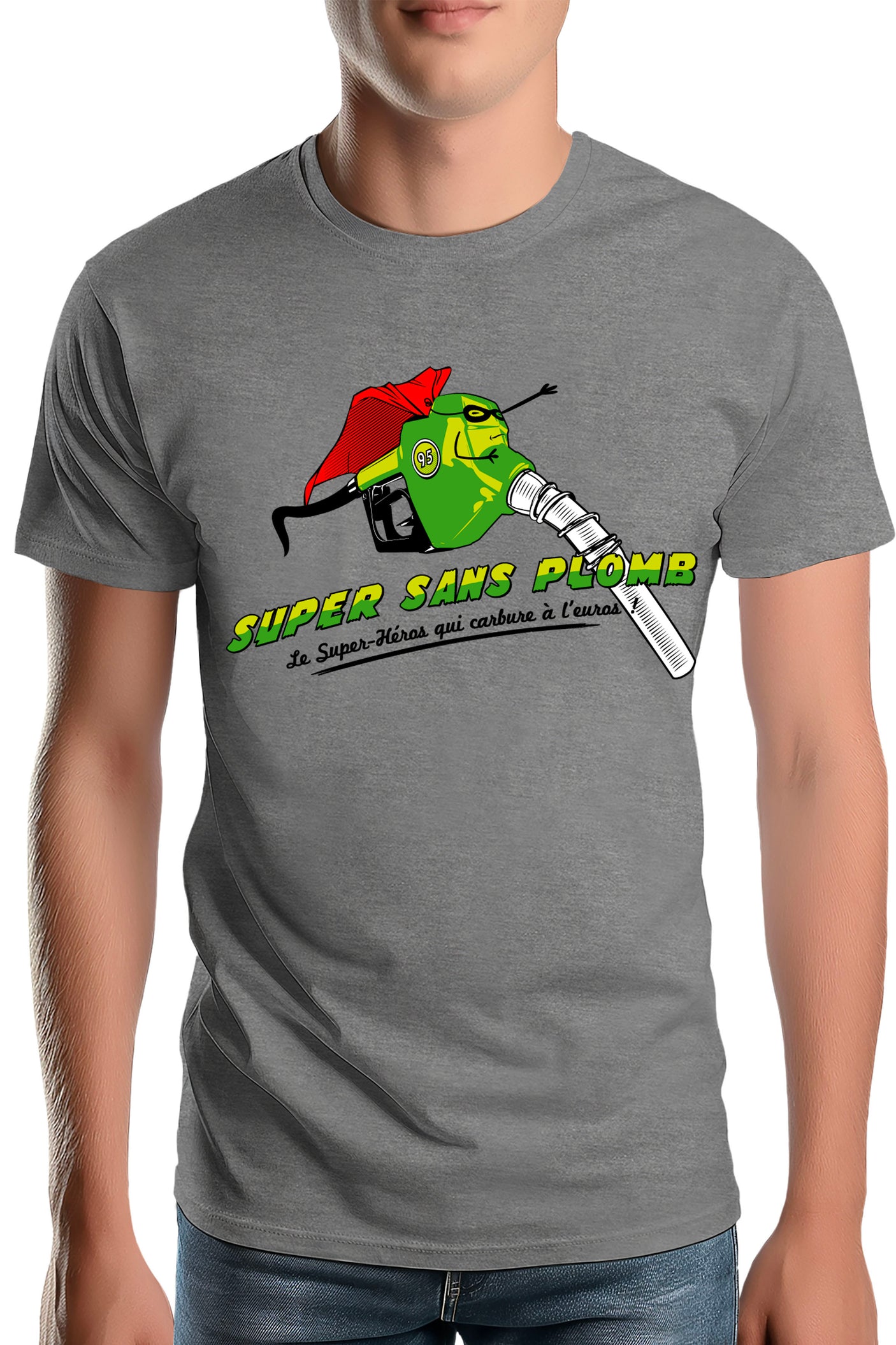 Tee-Shirt Homme Super Sans Plomb 95