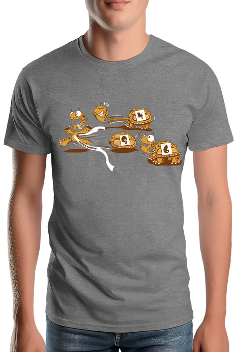Tee-Shirt Homme Turtle Contest : course de tortues