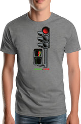 Tee-Shirt Homme Feu Tricolore Des Amoureux
