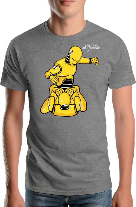 T-Shirt Homme Mannequin crash test qui conduiras