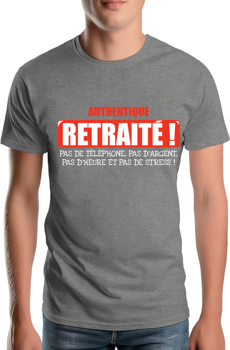 Tee-Shirt Homme La veritée sur les retraités