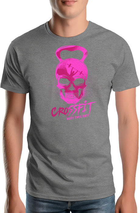 Tee-Shirt Homme Crossfit fluo