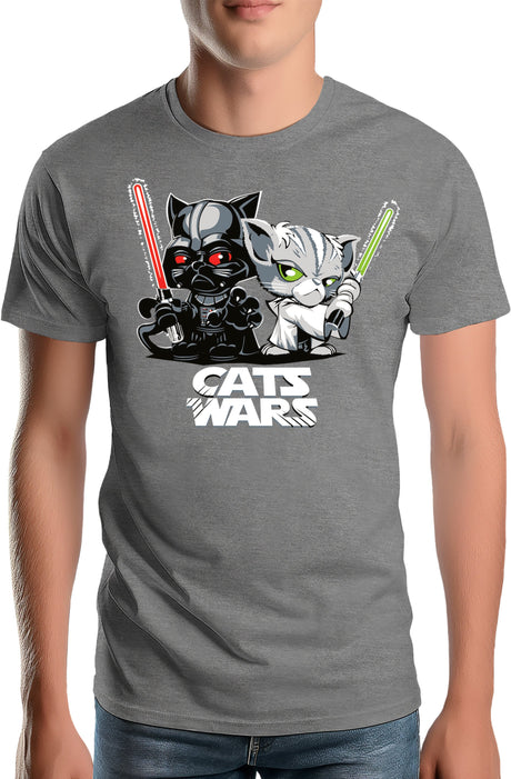 T-Shirt Homme Le coté obscur des chats