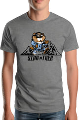 T-Shirt Homme La star du trek