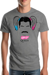 T-Shirt Homme QUEEN et HARLEY QUINN