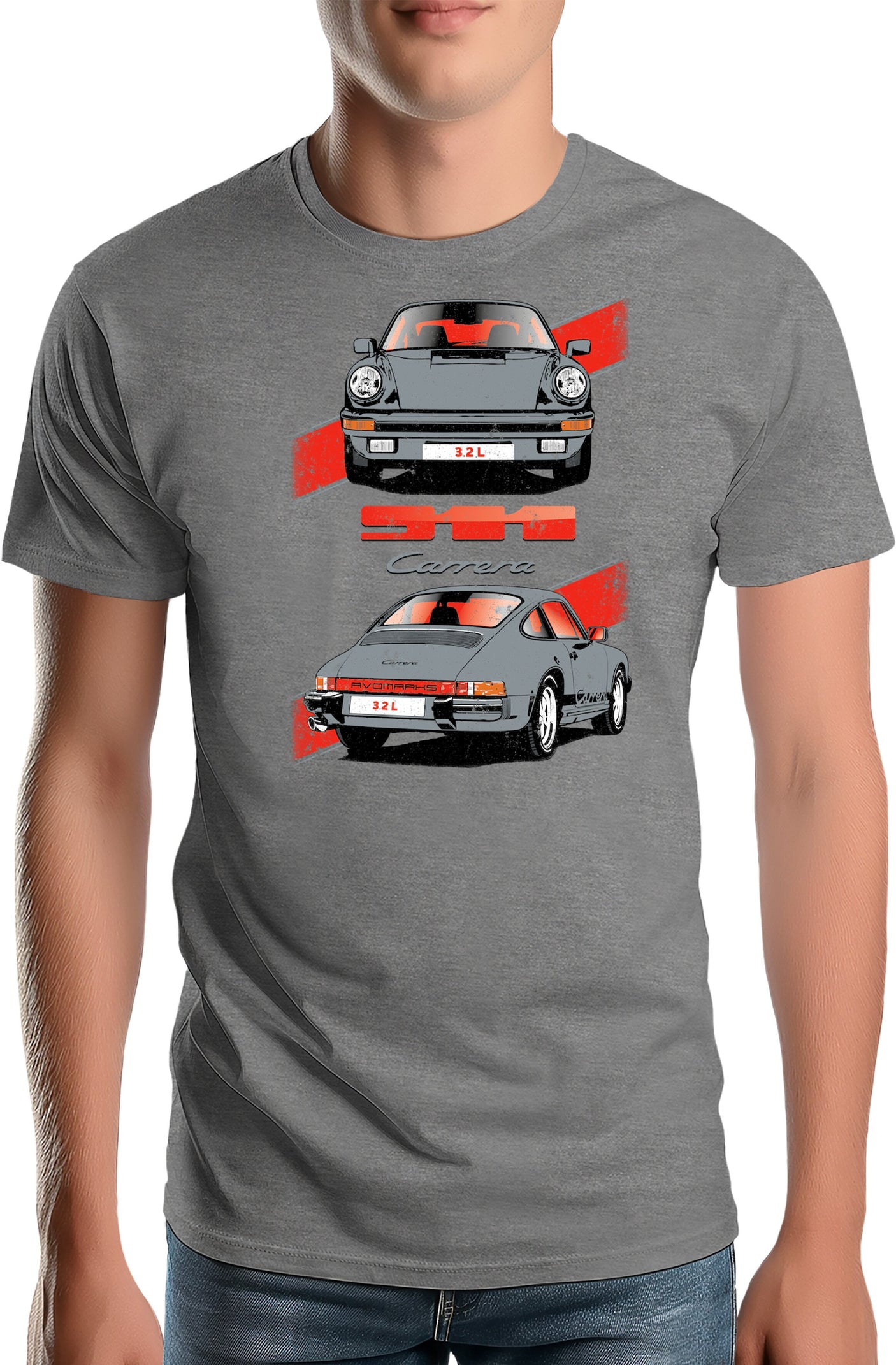 T-Shirt Homme 911 3,2L