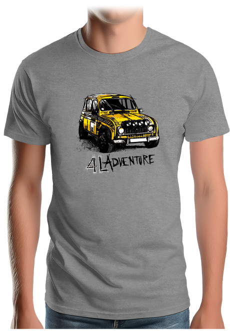 T-Shirt Homme L'aventure en 4L