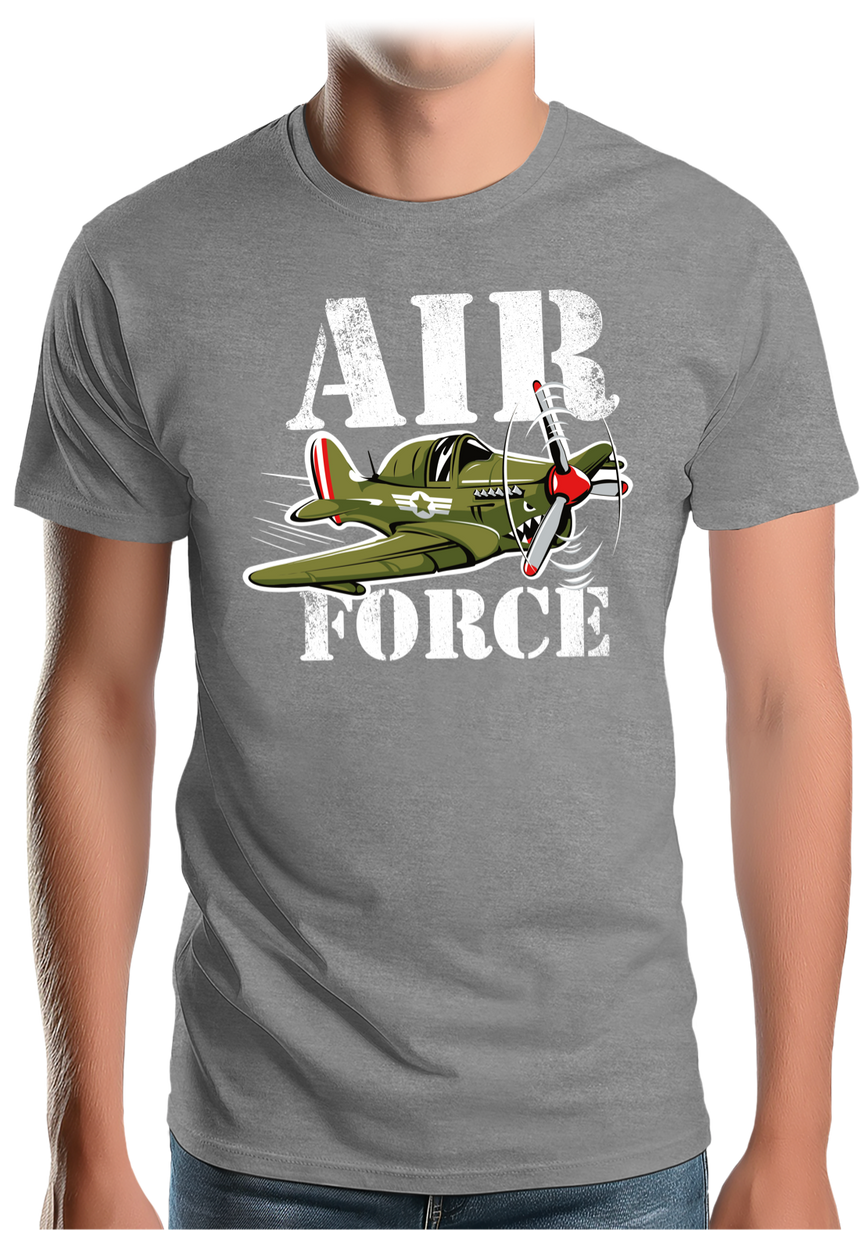 T-Shirt Homme Avion militaire air force