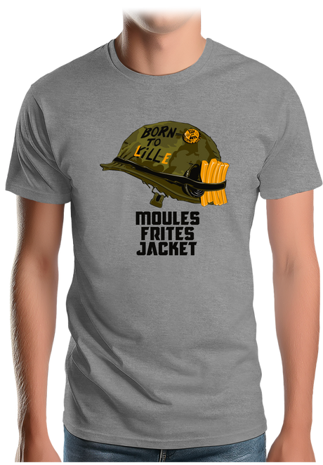 T-Shirt Homme Full moule frites jacket