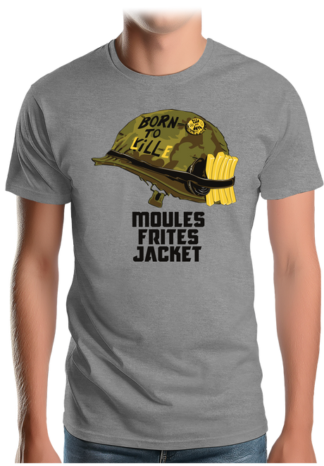 T-Shirt Homme Full moules frites jacket