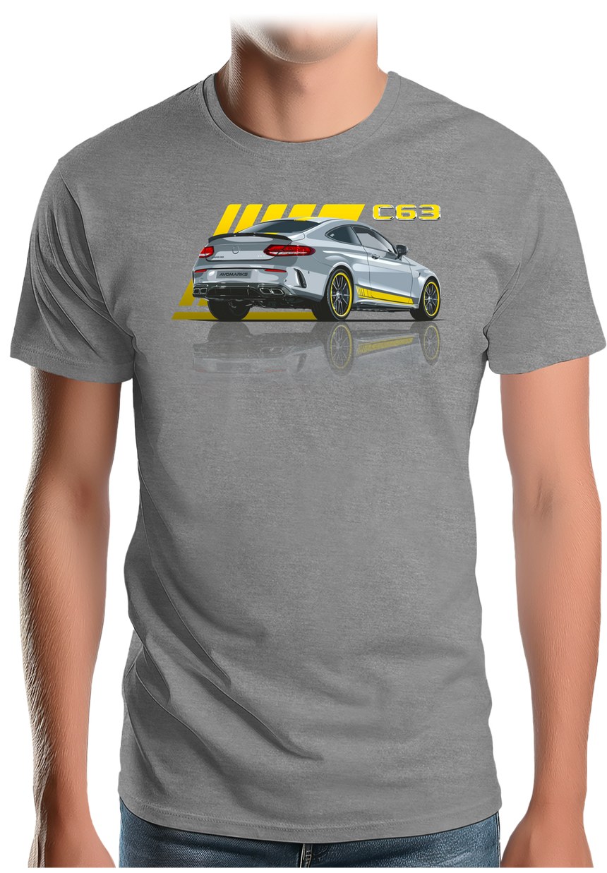 T-Shirt Homme Voiture Allemande C63