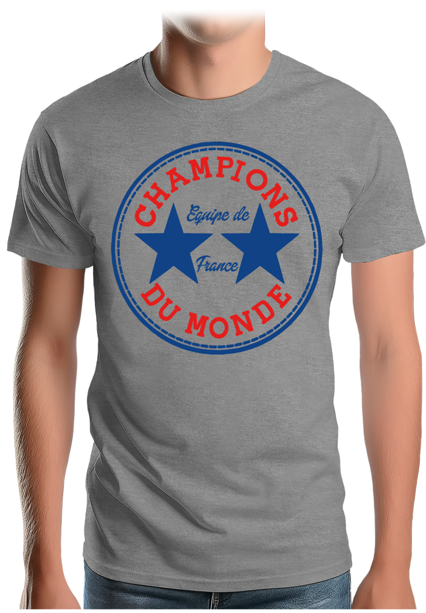 T-Shirt Homme Champion du monde