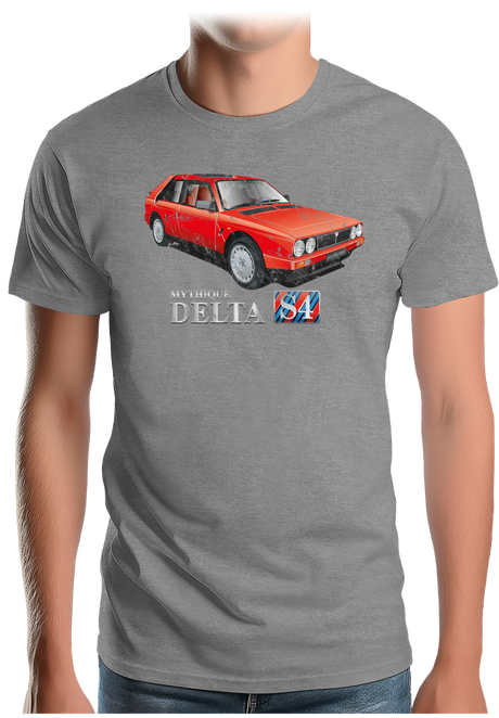 T-Shirt Homme Voiture Mythique Delta S4