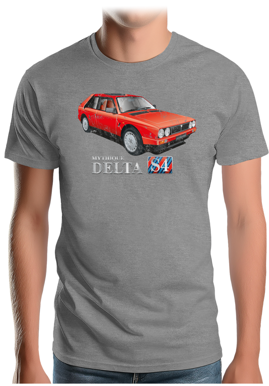 T-Shirt Homme Voiture Mythique Delta S4