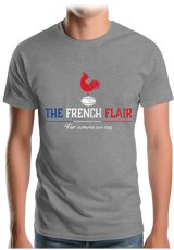T-Shirt Homme Le rugby français c'est le french flair