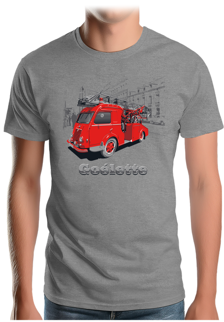 T-Shirt Homme Camion de pompier Goélette