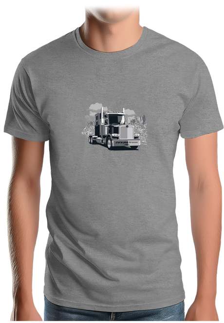 T-Shirt Homme La plus grosse cabine de camion