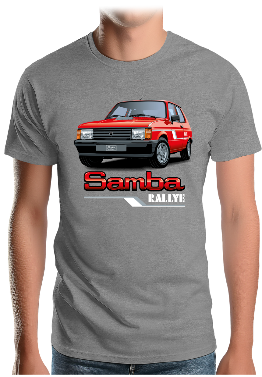 T-Shirt Homme Voiture Samba Rallye