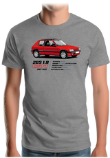 T-Shirt Homme 205 1,9 GTI