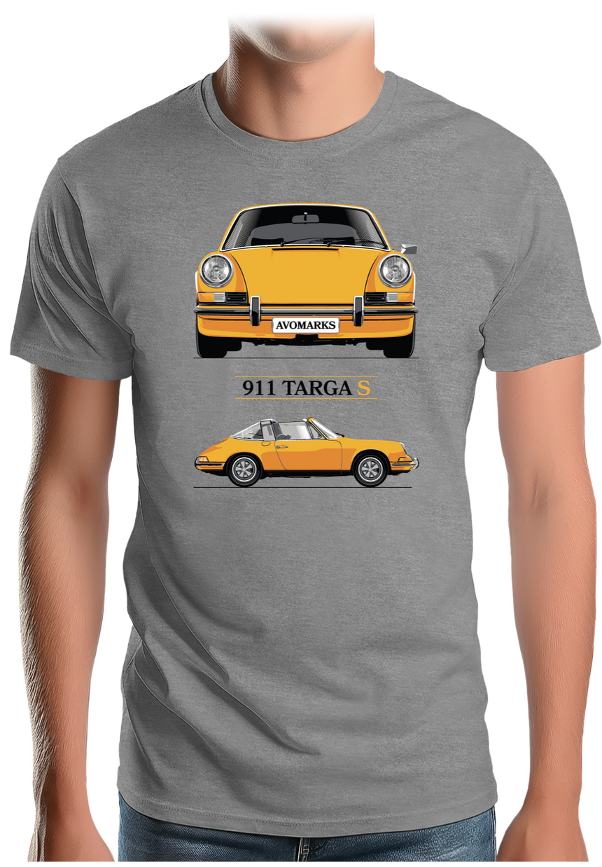 T-Shirt Homme Voiture Targa S