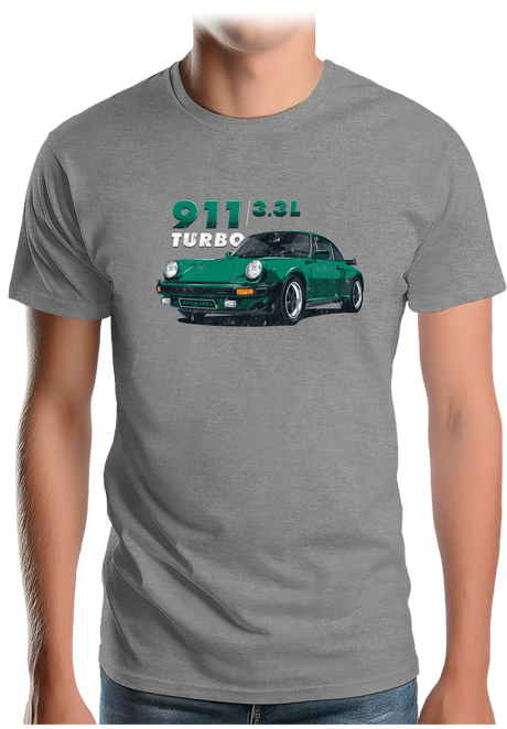T-Shirt Homme Voiture 911 pelle à tarte