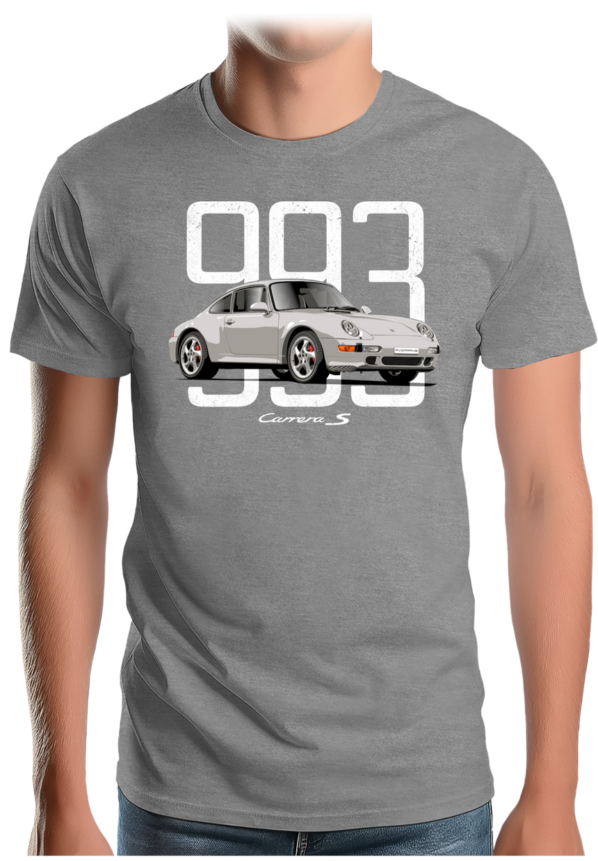 T-Shirt Homme Voiture 993, une histoire d'amour