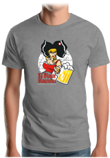 T-Shirt Homme La blonde alsacienne