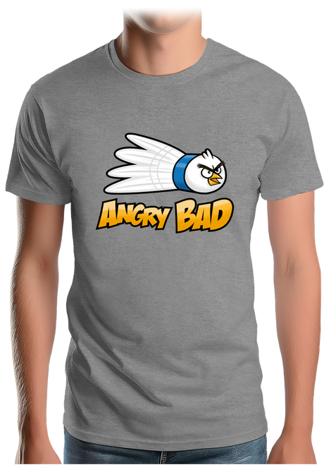 T-Shirt Homme Angry Bad, objectif tout détruire