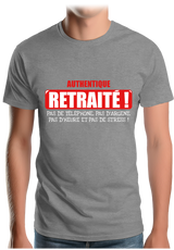 T-Shirt Homme La vérité sur les retraités