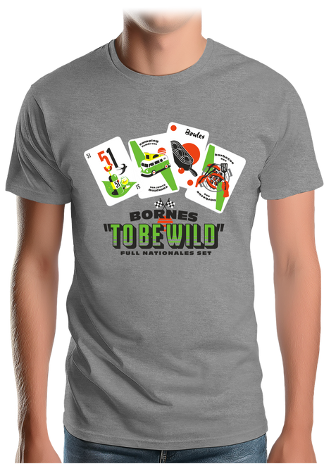 T-Shirt Homme Bornes to be wild
