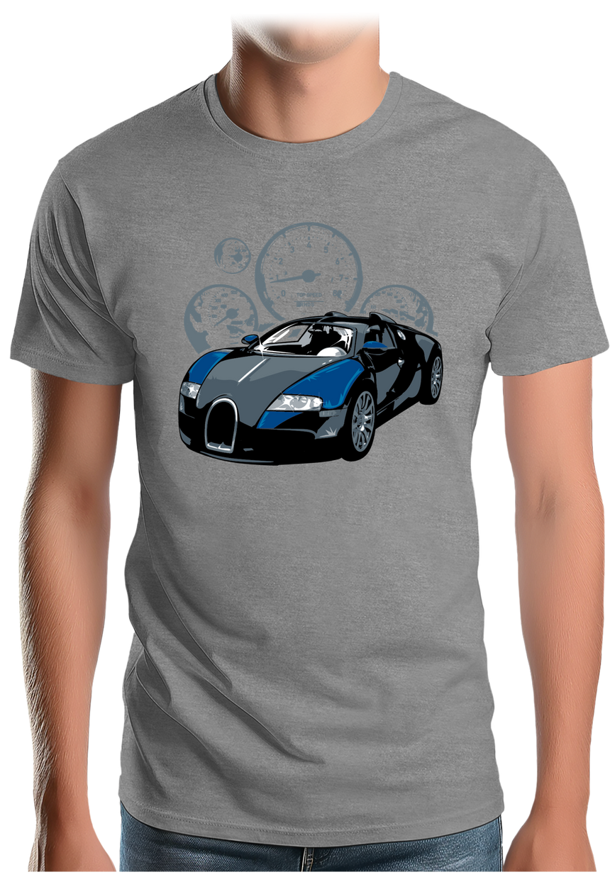 T-Shirt Homme Voiture Top Speed Bug
