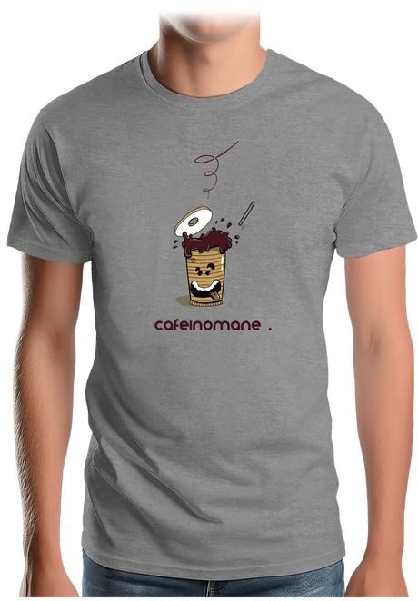 T-Shirt Homme Cafeinomane