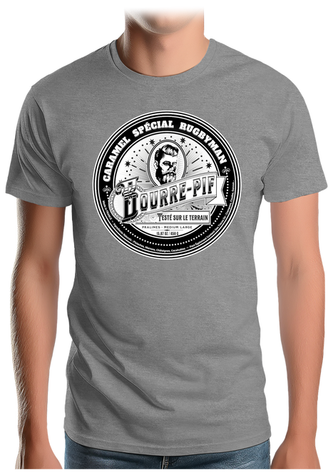 T-Shirt Homme Le Bourre Pif, super caramel