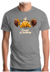 T-Shirt Homme Champion des petits déjeuners